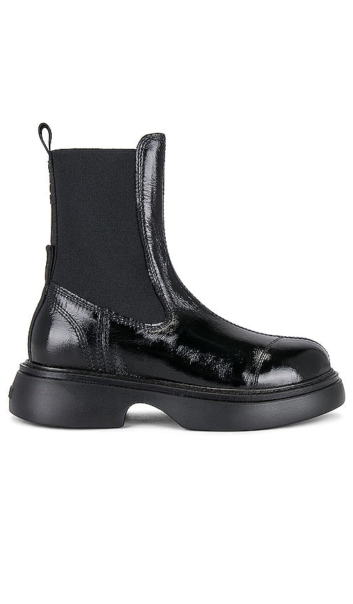 Ganni Everyday Chelsea Boot in Black - Botte Chelsea Ganni Everyday en noir - Ganni Everyday 黑色切尔西靴 - Ganni Everyday Chelsea Boot in Schwarz - Ganni Everyday 첼시 부츠 블랙 색상 - Stivaletto Chelsea Ganni Everyday in nero