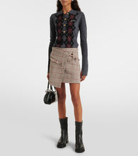 Ganni Faux leather ankle boots