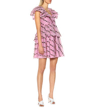 Ganni Floral-embellished dress