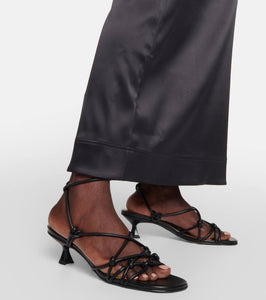 Ganni Knots faux leather sandals