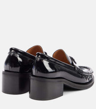 Ganni Logo loafer pumps