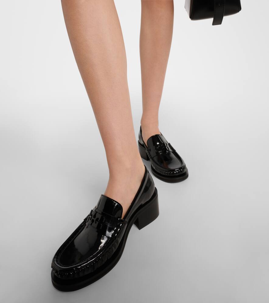 Ganni Logo loafer pumps