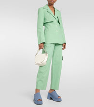 Ganni Platform denim mules