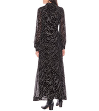 Ganni Printed georgette maxi dress