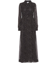 Ganni Printed georgette maxi dress