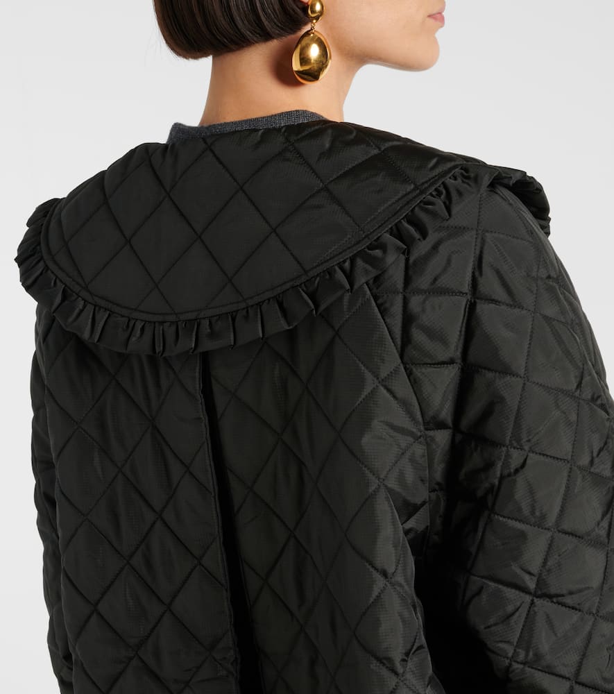 Ganni Quilted ripstop jacket