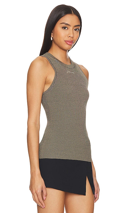 Ganni Sleeveless Top in Brown