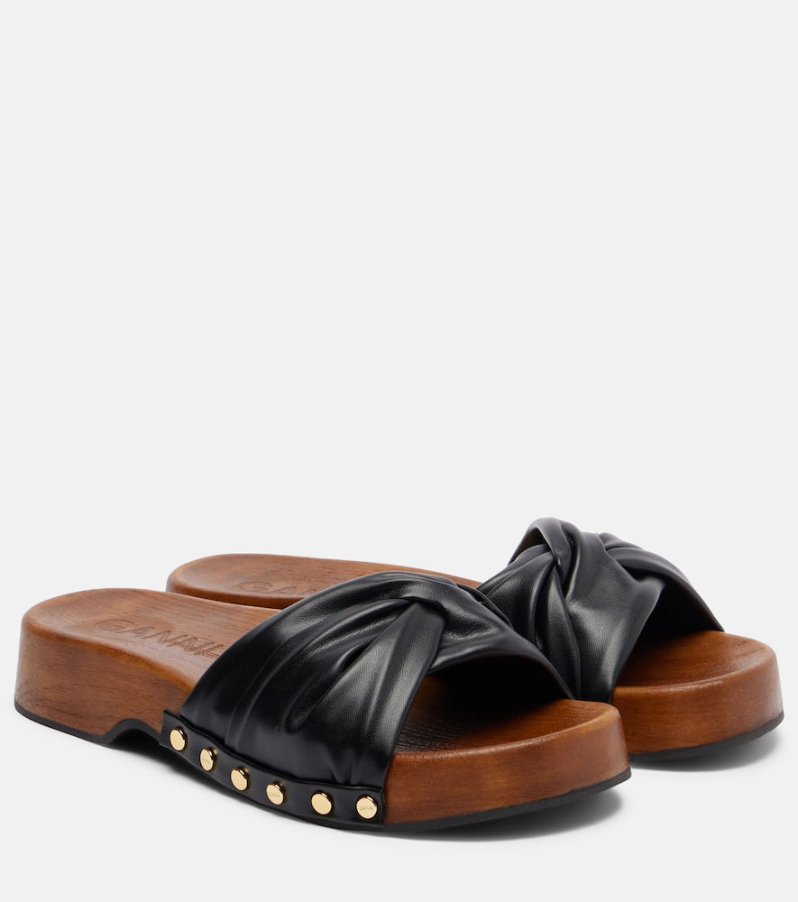 Ganni Tia clogs