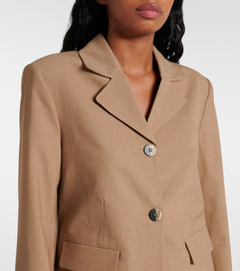 Ganni Twill blazer