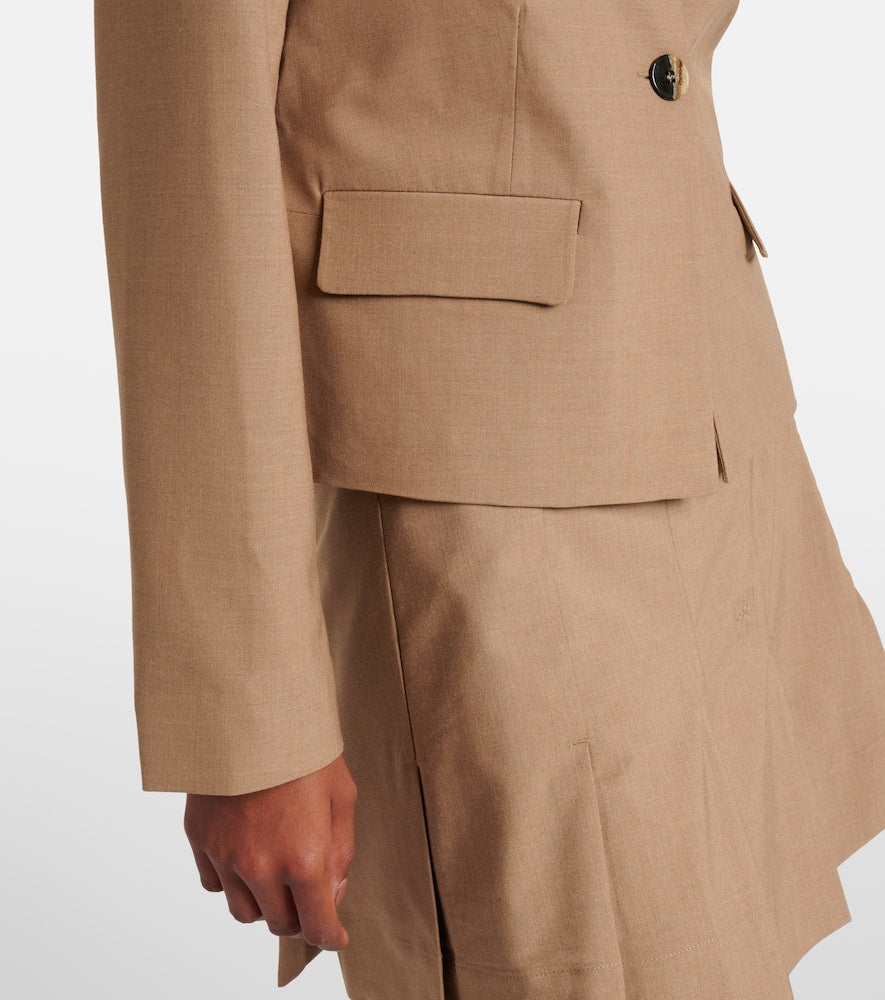 Ganni Twill blazer