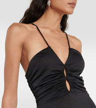 Ganni crêpe jersey maxi dress