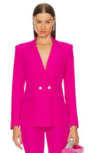 Generation Love Nigel Blazer in Fuchsia - Generation Love - Nigel - Blazer fuchsia - Generation Love Nigel 紫红色西装外套 - Generation Love Nigel Blazer in Fuchsia - Generation Love Nigel 블레이저 핑크 색상 - Blazer Generation Love Nigel in fucsia