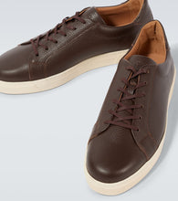 George Cleverley Jack II leather sneakers