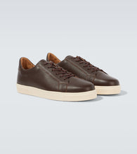 George Cleverley Jack II leather sneakers