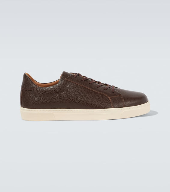 George Cleverley Jack II leather sneakers