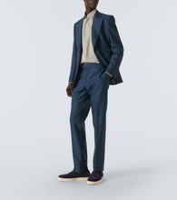George Cleverley Joey II suede penny loafers