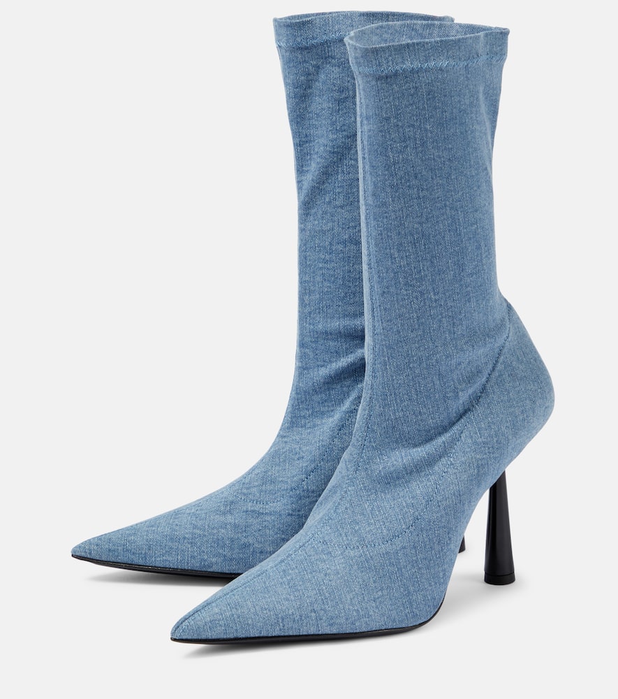 Gia Borghini Barthelise denim ankle boots