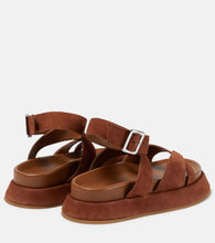 Gia Borghini GIA/RHW Rosie 41 suede platform sandals