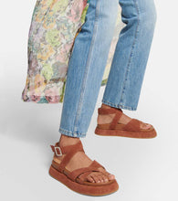 Gia Borghini GIA/RHW Rosie 41 suede platform sandals