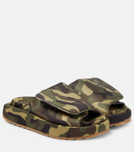 Gia Borghini Gia 1 Uni camouflage slides