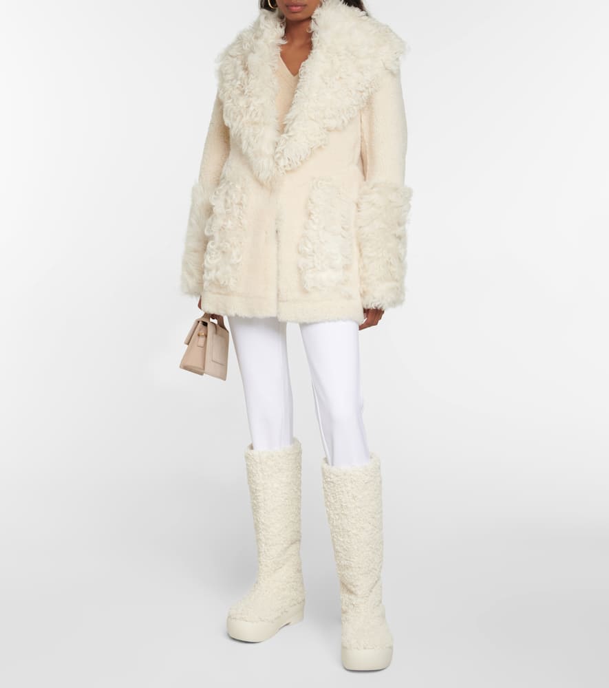 Gia Borghini Gia 22 teddy knee-high boots