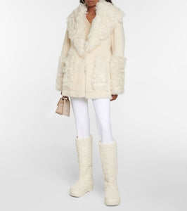 Gia Borghini Gia 22 teddy knee-high boots