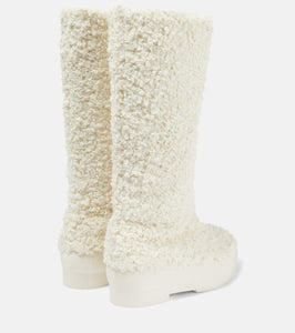 Gia Borghini Gia 22 teddy knee-high boots