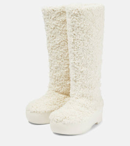 Gia Borghini Gia 22 teddy knee-high boots