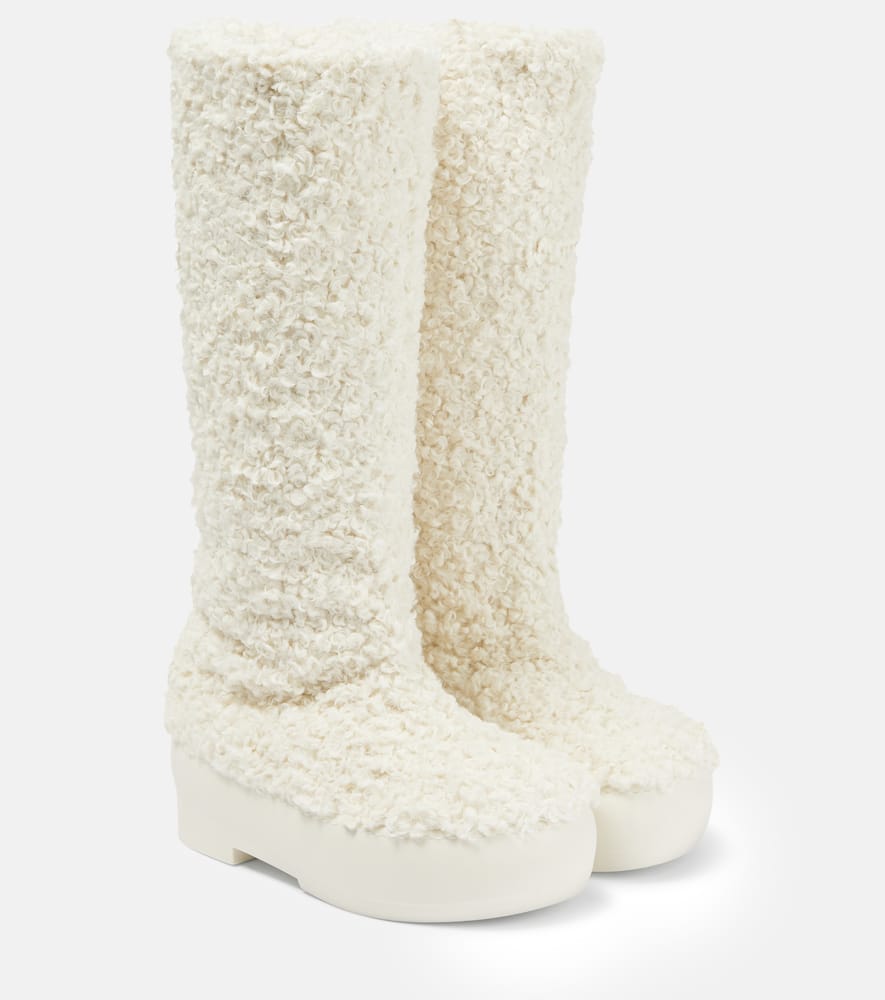 Gia Borghini Gia 22 teddy knee-high boots