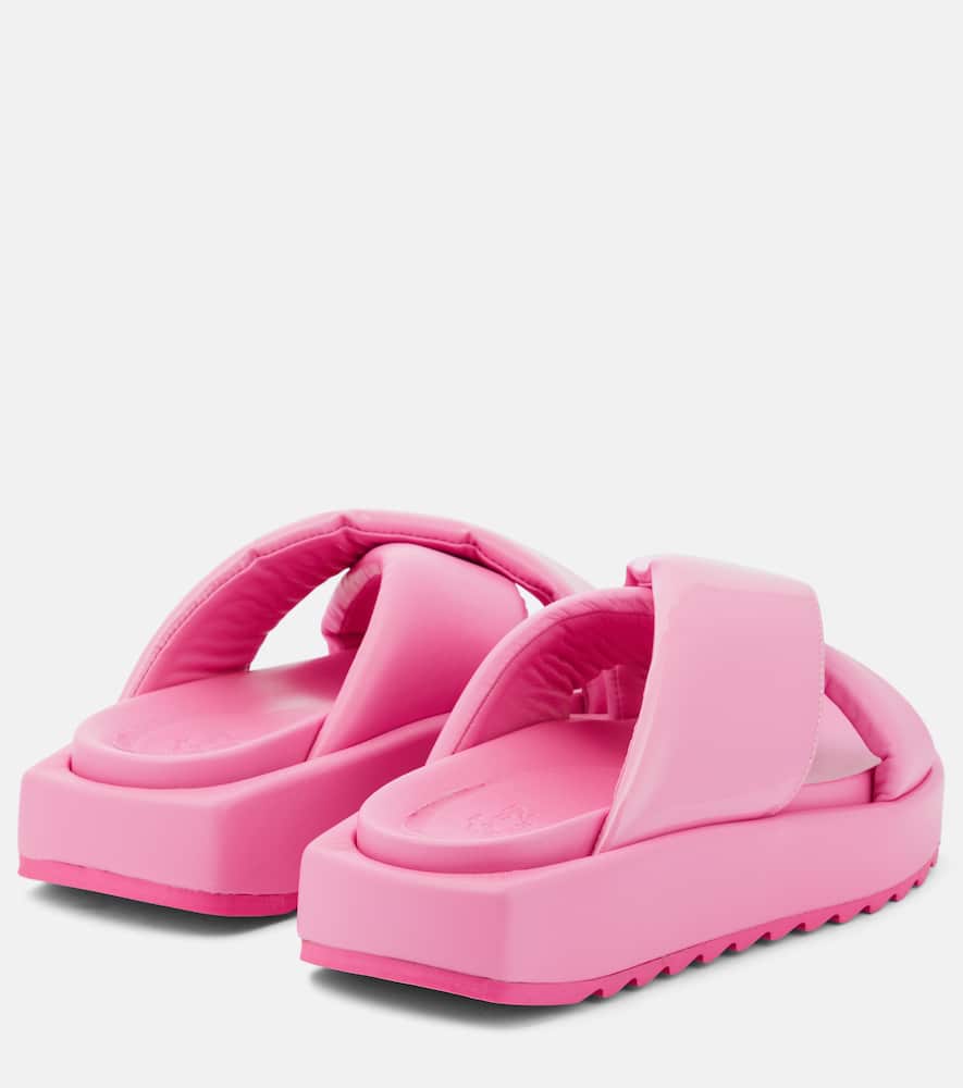 Gia Borghini Gia 25 padded leather slides