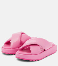 Gia Borghini Gia 25 padded leather slides