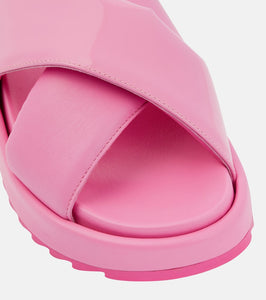 Gia Borghini Gia 25 padded leather slides