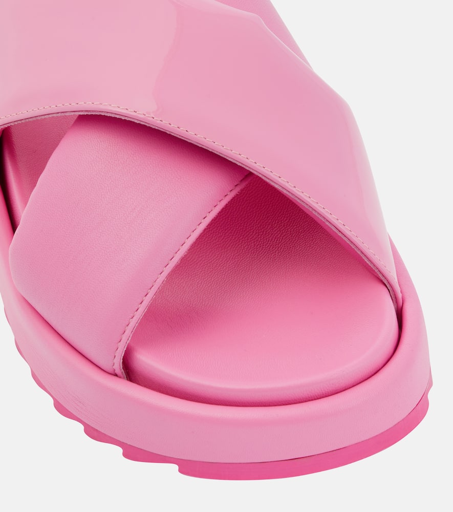 Gia Borghini Gia 25 padded leather slides