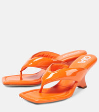 Gia Borghini Gia 6 leather thong sandals