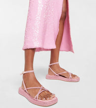 Gia Borghini Gia/Rhw Rosie embellished leather 16 S sandals