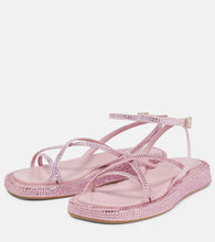 Gia Borghini Gia/Rhw Rosie embellished leather 16 S sandals