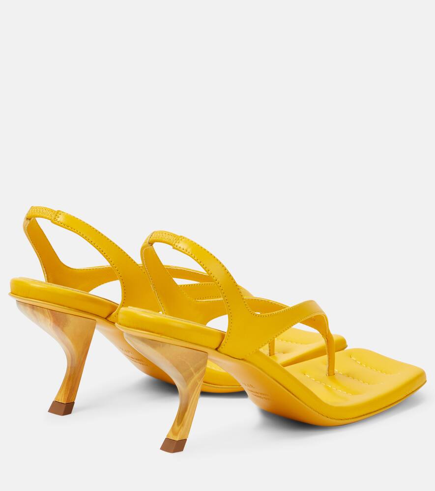 Gia Borghini Gia/Rhw Rosie leather 13 sandals
