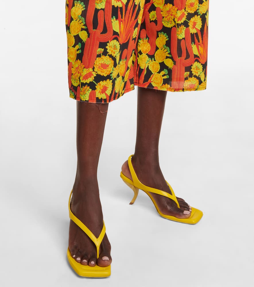 Gia Borghini Gia/Rhw Rosie leather 13 sandals