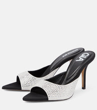 Gia Borghini Perni 04 Uni embellished leather mules