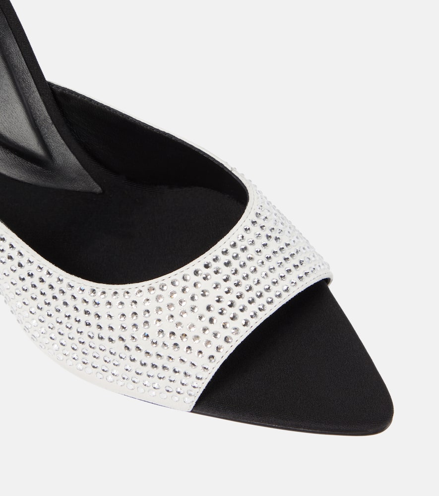 Gia Borghini Perni 04 Uni embellished leather mules