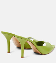 Gia Borghini Perni 04 Uni leather mules