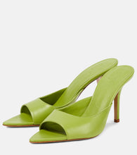 Gia Borghini Perni 04 Uni leather mules