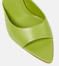 Gia Borghini Perni 04 Uni leather mules