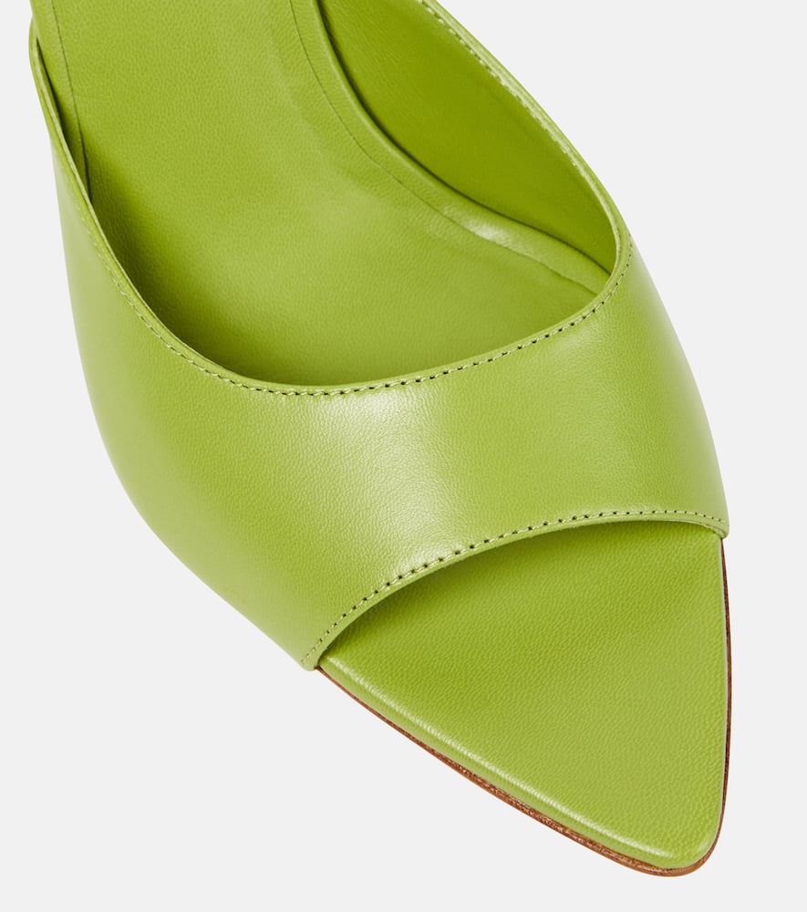 Gia Borghini Perni 04 Uni leather mules