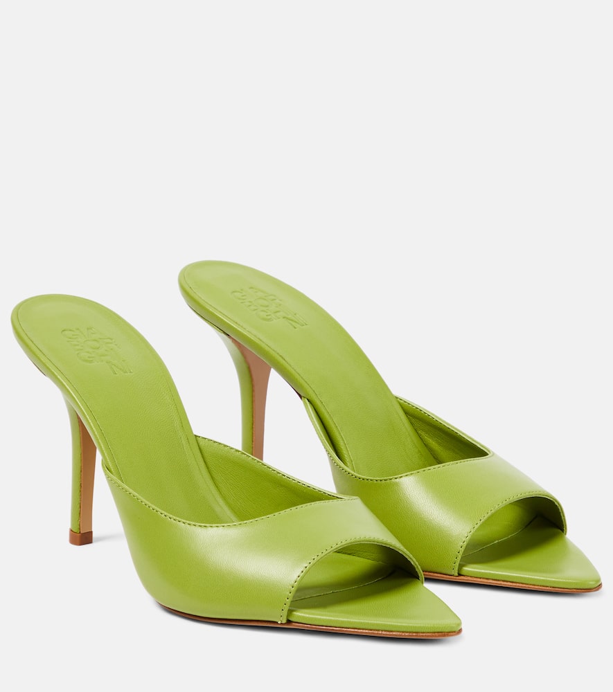 Gia Borghini Perni 04 Uni leather mules
