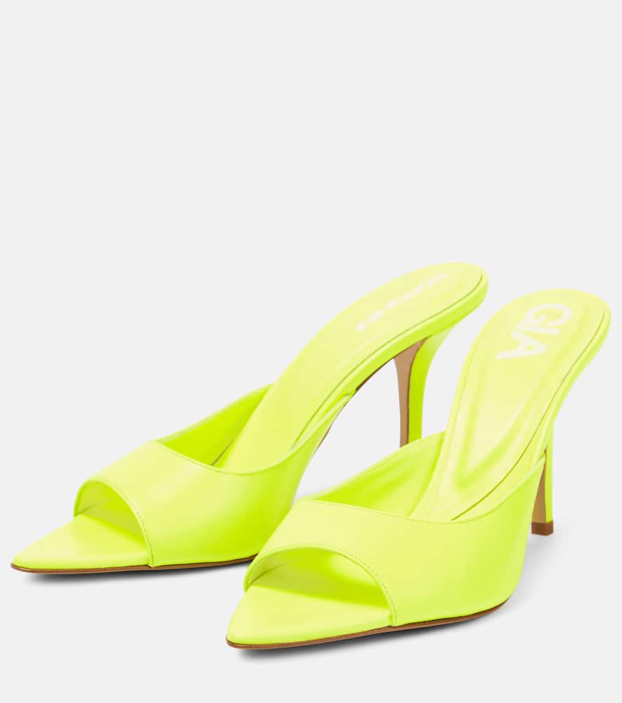 Gia Borghini Perni 04 leather mules