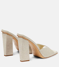 Gia Borghini Rosie 14 satin mules