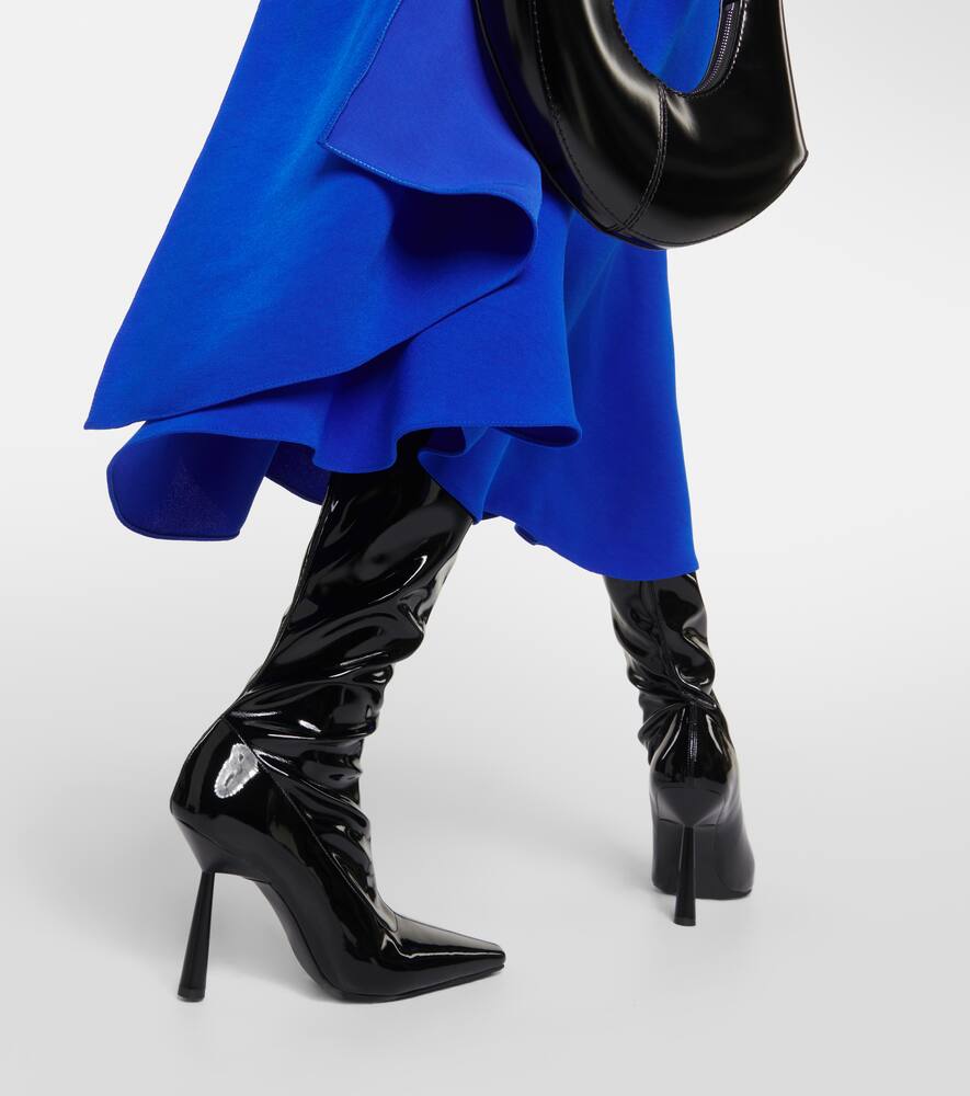 Gia Borghini Rosie 8 faux leather knee-high boots