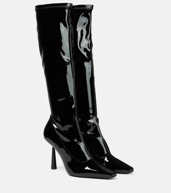 Gia Borghini Rosie 8 faux leather knee-high boots