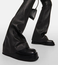 Gia Borghini Rosie faux leather platform ankle boots